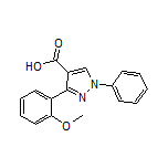 3-(2-甲氧基苯基)-1-苯基吡唑-4-甲酸