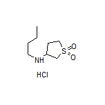 3-(丁基氨基)四氢噻吩-1,1-二氧化物盐酸盐