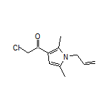 1-(1-烯丙基-2,5-二甲基-3-吡咯基)-2-氯乙酮