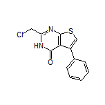 2-(氯甲基)-5-苯基噻吩并[2,3-d]嘧啶-4(3H)-酮