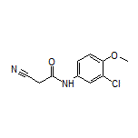 N-(3-氯-4-甲氧基苯基)-2-氰基乙酰胺