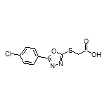2-[[5-(4-氯苯基)-1,3,4-噁二唑-2-基]硫基]乙酸