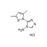 4-氨基-3-(3,5-二甲基-1-吡唑基)-4H-1,2,4-三唑盐酸盐