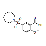 5-(氮杂环庚基-1-基磺酰基)-2-甲氧基苯甲酸