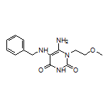 6-氨基-5-(苄氨基)-1-(2-甲氧基乙基)嘧啶-2,4(1H,3H)-二酮