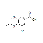 3-溴-4-乙氧基-5-甲氧基苯甲酸