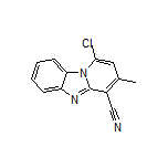1-氯-3-甲基苯并[4,5]咪唑并[1,2-a]吡啶-4-甲腈