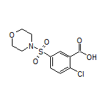 2-氯-5-[(4-吗啉基)磺酰基]苯甲酸