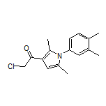 2-氯-1-[1-(3,4-二甲基苯基)-2,5-二甲基-3-吡咯基]乙酮