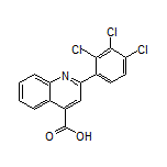 2-(2,3,4-三氯苯基)喹啉-4-甲酸