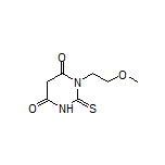 1-(2-甲氧基乙基)-2-硫代二氢嘧啶-4,6(1H,5H)-二酮