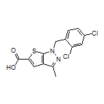 1-(2,4-二氯苄基)-3-甲基-1H-噻吩并[2,3-c]吡唑-5-甲酸
