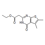 5,6-二甲基-4-氧代-3,4-二氢噻吩并[2,3-d]嘧啶-2-乙酸乙酯