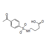 4-(4-乙酰基苯基磺酰氨基)丁酸
