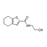 N-(2-羟乙基)-4,5,6,7-四氢苯并噻吩-2-甲酰胺