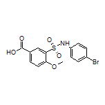 3-[N-(4-溴苯基)氨基磺酰基]-4-甲氧基苯甲酸