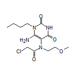 N-(6-氨基-1-丁基-2,4-二氧代-1,2,3,4-四氢嘧啶-5-基)-2-氯-N-(2-甲氧基乙基)乙酰胺