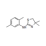 N-(2,5-二甲基苯基)-4,4-二甲基-4,5-二氢噻唑-2-胺