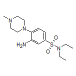 3-氨基-N,N-二乙基-4-(4-甲基-1-哌嗪基)苯磺酰胺