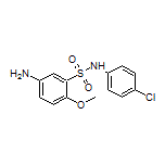 5-氨基-N-(4-氯苯基)-2-甲氧基苯磺酰胺