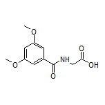 2-(3,5-二甲氧基苯甲酰氨基)乙酸