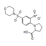 1-[4-[(4-吗啉基)磺酰基]-2-硝基苯基]吡咯烷-2-甲酸