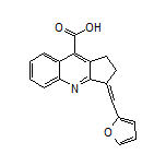 3-(呋喃-2-基亚甲基)-2,3-二氢-1H-环戊并[b]喹啉-9-甲酸