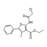 2-(2-氯乙酰氨基)-4-甲基-5-苯基噻吩-3-甲酸乙酯