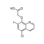 2-[(5-氯-7-碘-8-喹啉基)氧基]乙酸