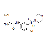 N-[4-氯-3-[(4-吗啉基)磺酰基]苯基]-2-(甲氨基)乙酰胺盐酸盐