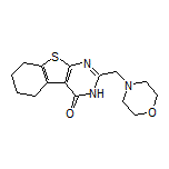2-[(4-吗啉基)甲基]-5,6,7,8-四氢苯并[4,5]噻吩并[2,3-d]嘧啶-4(3H)-酮