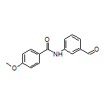 N-(3-甲酰基苯基)-4-甲氧基苯甲酰胺