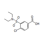 4-氯-3-(N,N-二乙基氨基磺酰基)苯甲酸