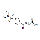 2-[4-(N,N-二乙基氨基磺酰基)苯甲酰氨基]乙酸