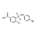 3-[N-(4-溴苯基)氨基磺酰基]-4-氯苯甲酸