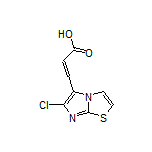 3-(6-氯-5-咪唑并[2,1-b]噻唑基)丙烯酸