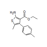 2-氨基-5-甲基-4-(对甲苯基)噻吩-3-甲酸乙酯
