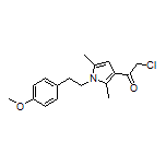 2-氯-1-[1-(4-甲氧基苯乙基)-2,5-二甲基-3-吡咯基]乙酮