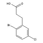 3-(2-溴-5-氯苯基)丙酸