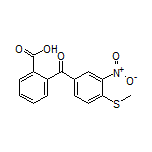 2-[4-(甲硫基)-3-硝基苯甲酰基]苯甲酸