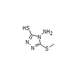 4-氨基-5-(甲硫基)-4H-1,2,4-三唑-3-硫醇