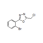 2-(2-溴苯基)-5-(氯甲基)-1,3,4-噁二唑