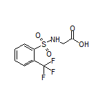 2-[2-(三氟甲基)苯基磺酰氨基]乙酸