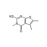 2-巯基-3,5,6-三甲基噻吩并[2,3-d]嘧啶-4(3H)-酮