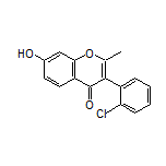 3-(2-氯苯基)-7-羟基-2-甲基-4H-色烯-4-酮