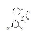 5-(2,4-二氯苯基)-4-(邻甲苯基)-4H-1,2,4-三唑-3-硫醇