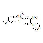 3-氨基-N-(4-甲氧基苯基)-4-(4-吗啉基)苯磺酰胺