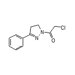 2-氯-1-(3-苯基-4,5-二氢-1-吡唑基)乙酮