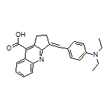 3-[4-(二乙氨基)亚苄基]-2,3-二氢-1H-环戊并[b]喹啉-9-甲酸