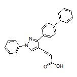 3-[3-(4-联苯基)-1-苯基-4-吡唑基]丙烯酸